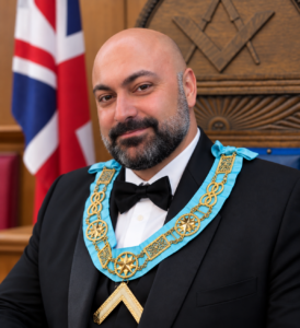 W. Bro. Savvas Xanthopoulos, Worshipful Master